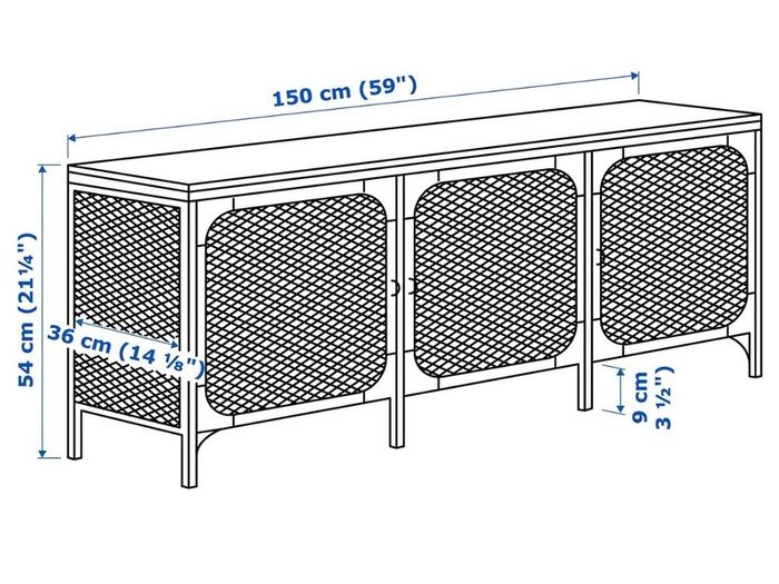 IKEA TV Unit Industrial Style