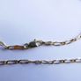 Vintage Solid 9Ct Yellow Gold 375 Figaro Necklace Chain ,  length 16" - 3,7g Image 10