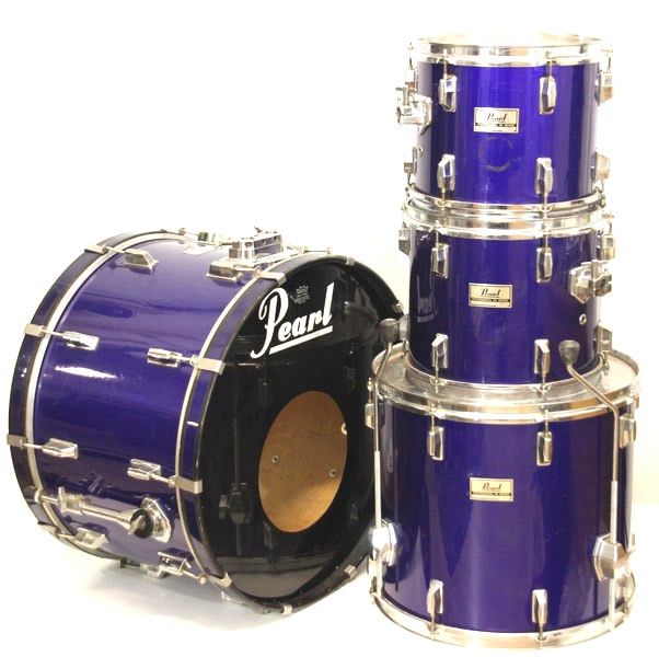 Vintage Pearl Professional DX 1980s Drum Kit (& HARD CASES)