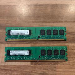 2GB (2x 1GB) DDR2 Desktop Ram