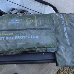 Fence post protectors