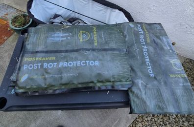 Fence post protectors
