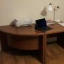 Executive Mahogany office desk Image 2