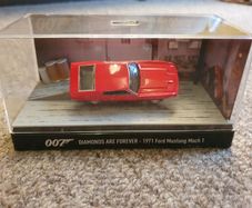 James Bond 007 Diamonds Are Forever Diorama Ford Mustang Mach 1Read