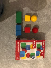 Biro magnetic blocks 12m +