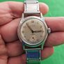 Vintage 1940s Swiss Made Neutral Military Watch Mechanical Wind up Rare Collectable Image 2