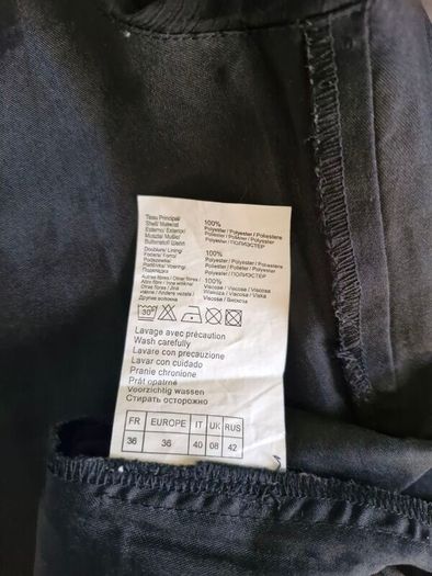 GAP denim jacket black size XS