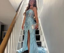 Blue Debs Dress - Simply Devine