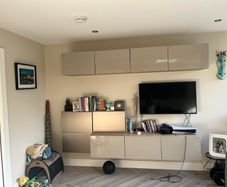 Feature wall / tv / storage units