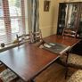 Mahogony Dining Table and chairs Image 2