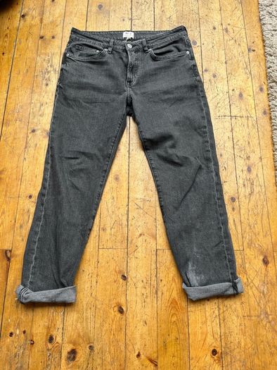 H&M men's dark grey jeans