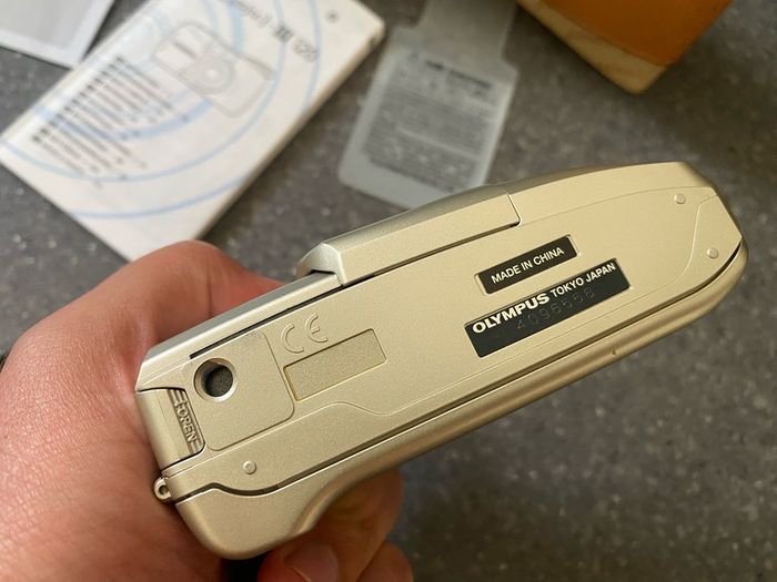 READ! Olympus MJU-III 120 Compact Point & Shoot Film Camera 38-120mm Lens