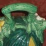 antiques majolia water jug in the shape of a mellan Image 4