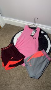 Under Armour Laddies Small 3 Piece Tech Training Set