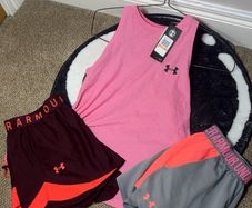 Under Armour Laddies Small 3 Piece Tech Training Set
