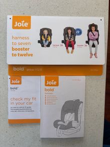 Joie Bold 1-2-3 car seat