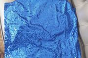 Blue sparkle XL sleeveless top 14