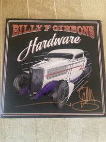 Billy Gibbons Hardware Signed Outer Sleeve Lp