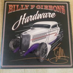 Billy Gibbons Hardware Signed Outer Sleeve Lp