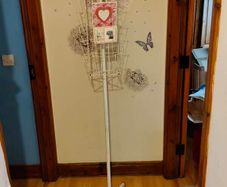 Rotating Postcard Display Stand 40 Pockets