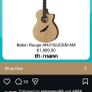 Baton Rouge left handed Acoustic guitar Image 9