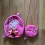 Girls Peppa Pig Backpack and matching purse Image 5