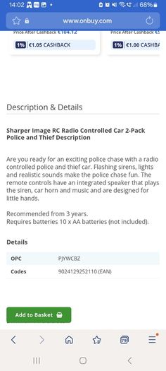 Sharper image Police chase