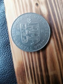 1978 Guernsey 25 Pence Coin