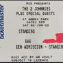 Two tickets for the 2 Johnnies on Saturday 6th June in St. Anne's Park.  Physical tickets Image 2