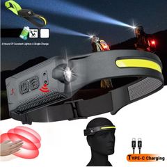Ultra Bright Multifunctional LED Sensor Headlight with Built-in Rechargeable Battery