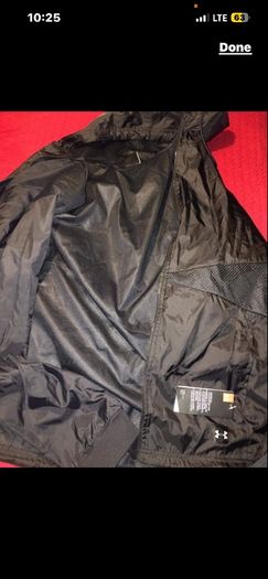Under armour rain jacket Full Zip Men Hoodies and 1/3 zip Size xxl Brand new