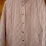 Ladies Jacket Coat Soft Pink H&m Husky Style- Medium.  Immaculate  H&M Toulouse. Image 5