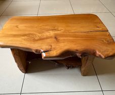Hand crafted small coffee table