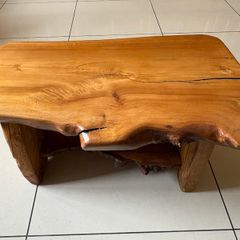 Hand crafted small coffee table