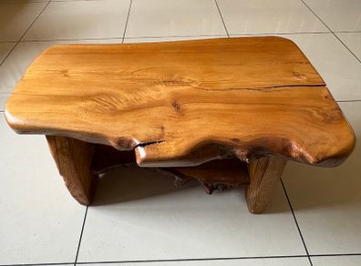 Hand crafted small coffee table