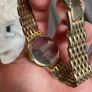 Seiko vintage gold tone watch Image 2