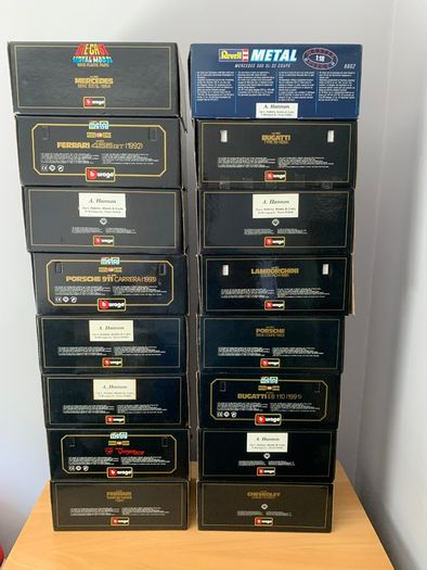 Burago Model Cars Collection - Scale 1/18
