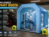 main image for ad Inflatable Spray Booth Tent  Professional Paint Booth with Dual Blowers &amp; Air Filtration