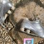 Silver Leather Nike Shox R4 Vintage Image 3