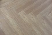 Herringbone laminate flooring