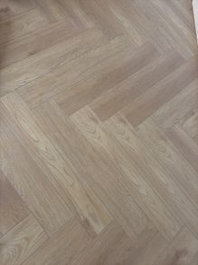 Herringbone laminate flooring