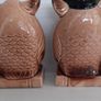 Genuine vintage pair Owl bookends from late 60's Image 2