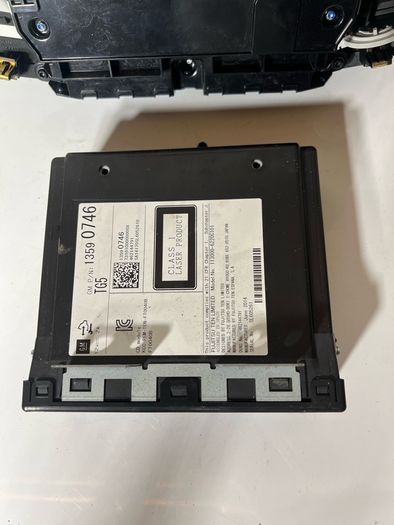 2015 Vauxhall Insignia Multimedia Control Panel With Display Screen 90924576 A1l2b49s
