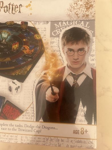 Harry Potter race to the Triwizard Cup