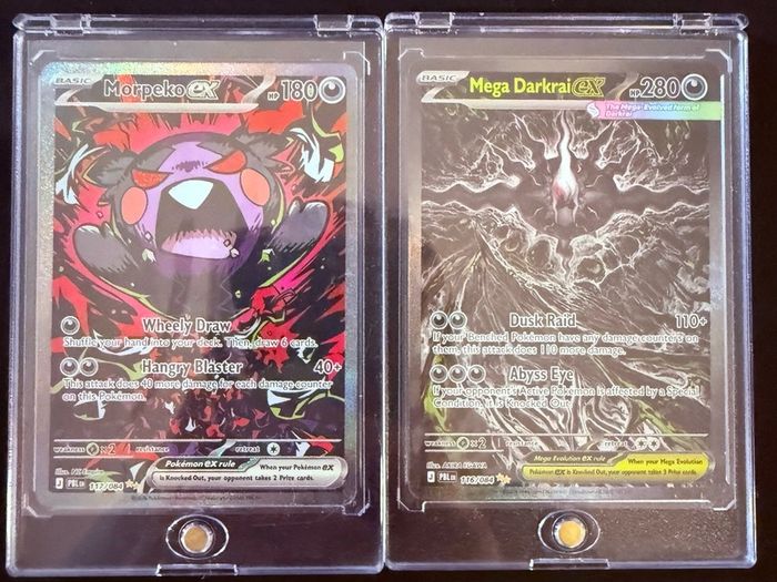 Pokemon Mega Evolution Pitch Black Rare Cards SIR + IR + Trainer