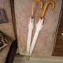 2 Ivory umbrellas Image 4