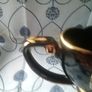 Black & Gold Table Centrepiece/Vase/Planter Image 4