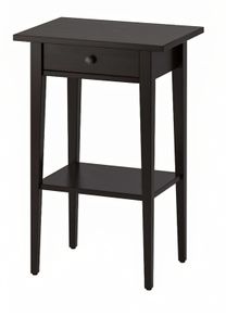 2 x Hemnes Bedside tables / lockers black