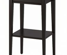 2 x Hemnes Bedside tables / lockers black