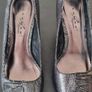 Black & Silver dressy shoes. Image 2